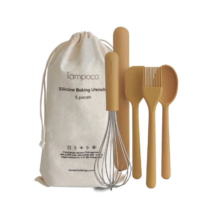 Silicone Baking Utensils - Mustard