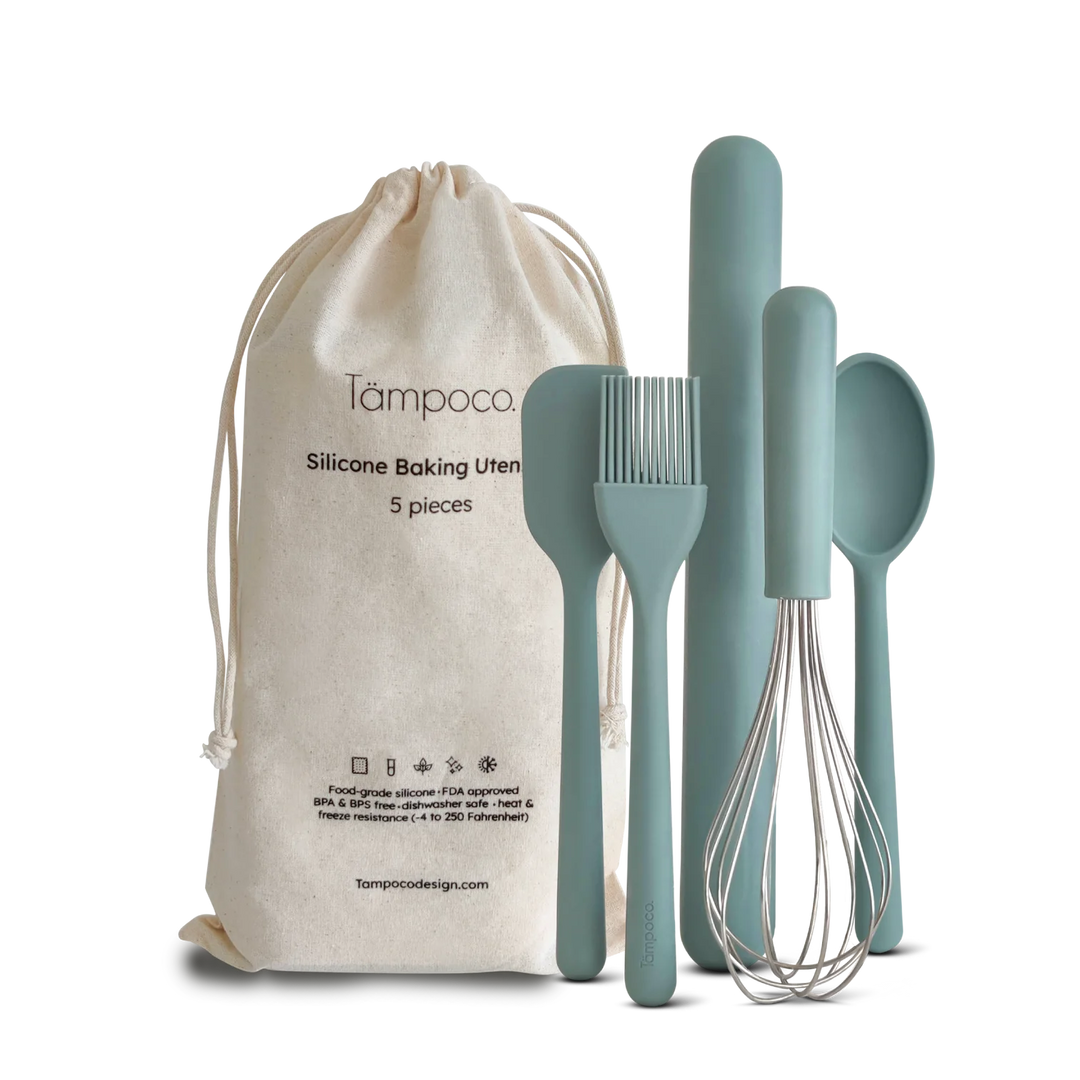 Silicone Baking Utensils - Turquoise