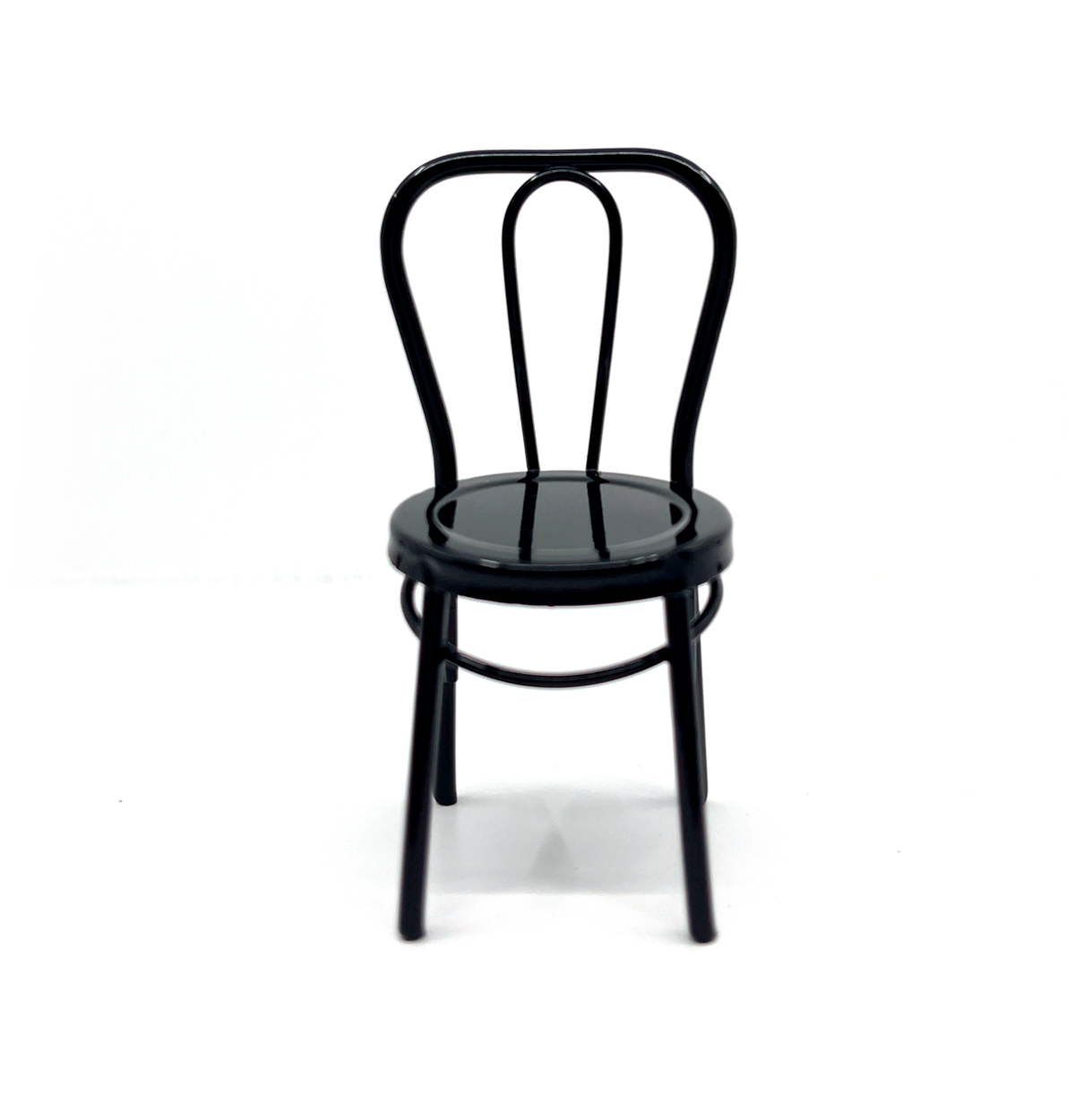 Miniature Metal Black Chair