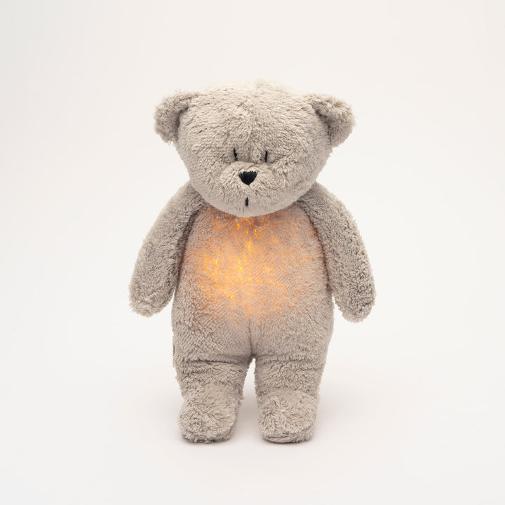 Grey Natur - The Organic Humming Bear with a lamp