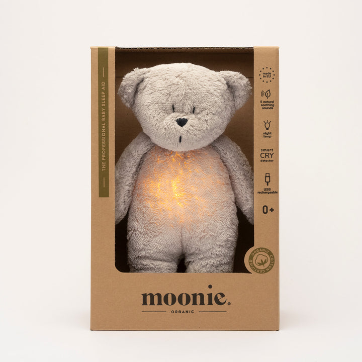 Grey Natur - The Organic Humming Bear with a lamp