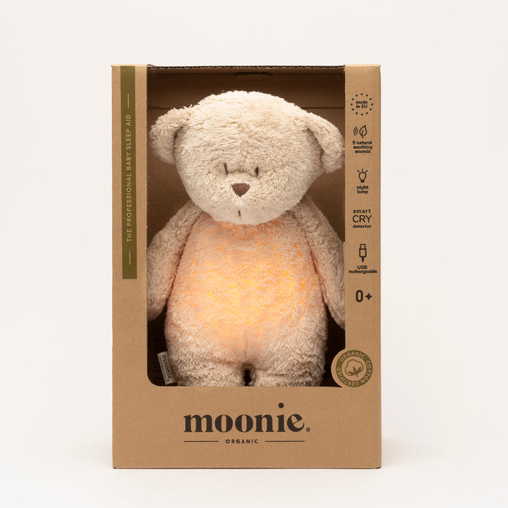 Sand Natur - The Organic Humming Bear with a lamp