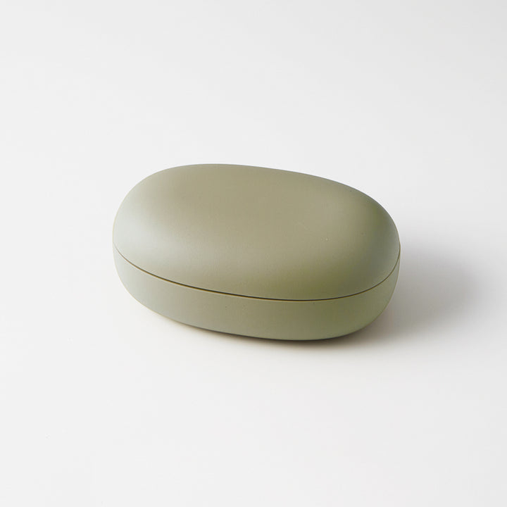 Bento Box Pebble Bamboo Green