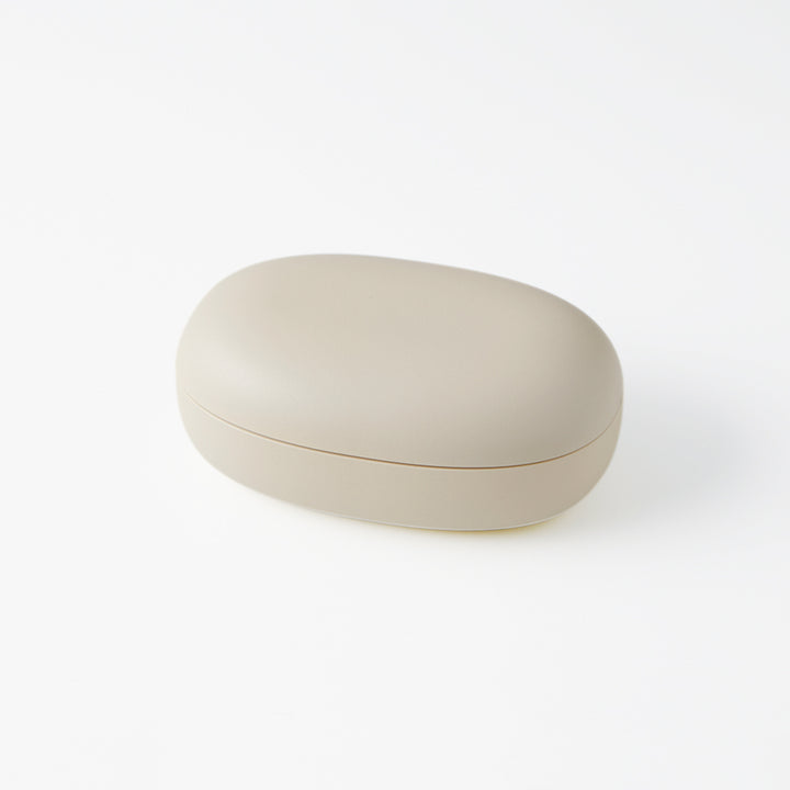 Bento Box Pebble White Eggshell