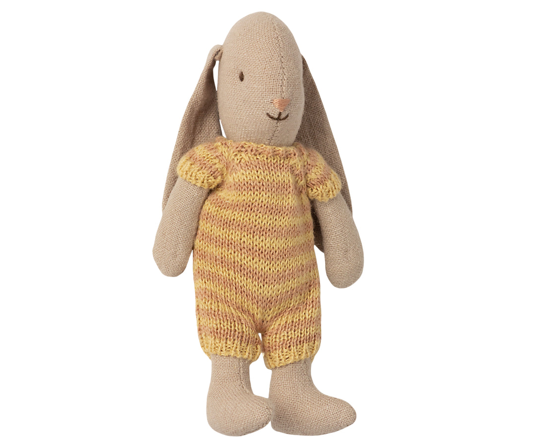 Pikaboo Rabbit Bunny in carry cot, micro - Dark powder – Knock Knock Design