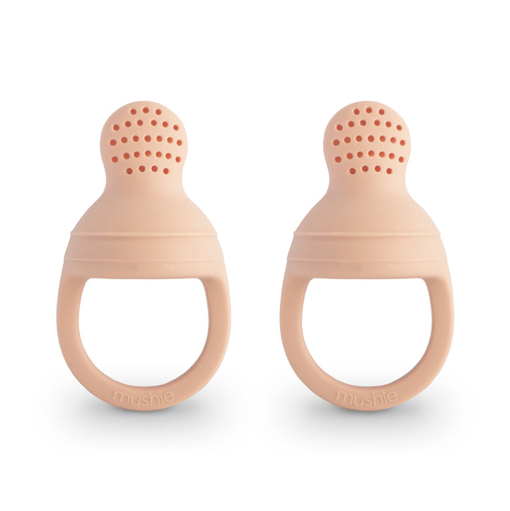 Silicone Fresh Food Feeder 2-Pack Blush