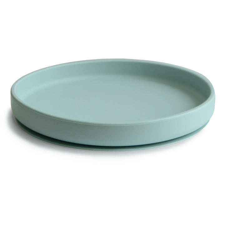 Classic Silicone Suction Plate Cambridge Blue