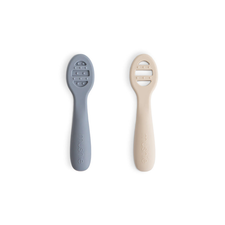 First Feeding Baby Spoons 2-Pack Tradewinds/Shifting Sand