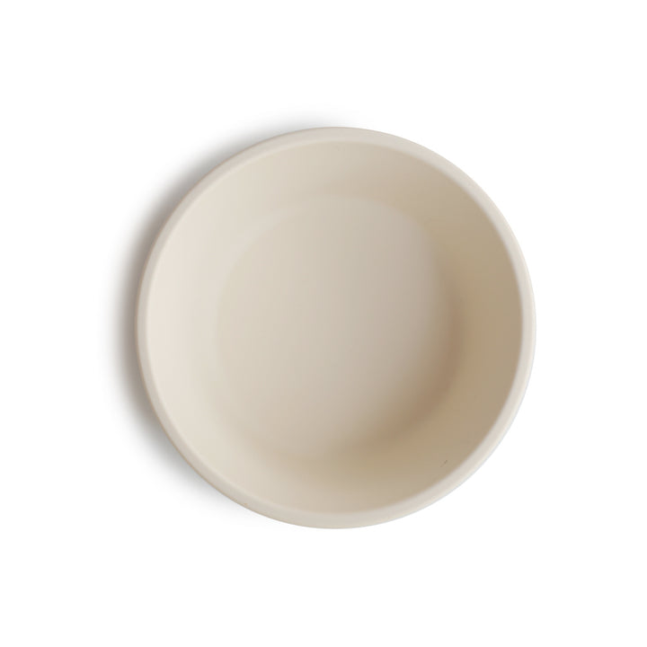 Silicone Suction Bowl Ivory