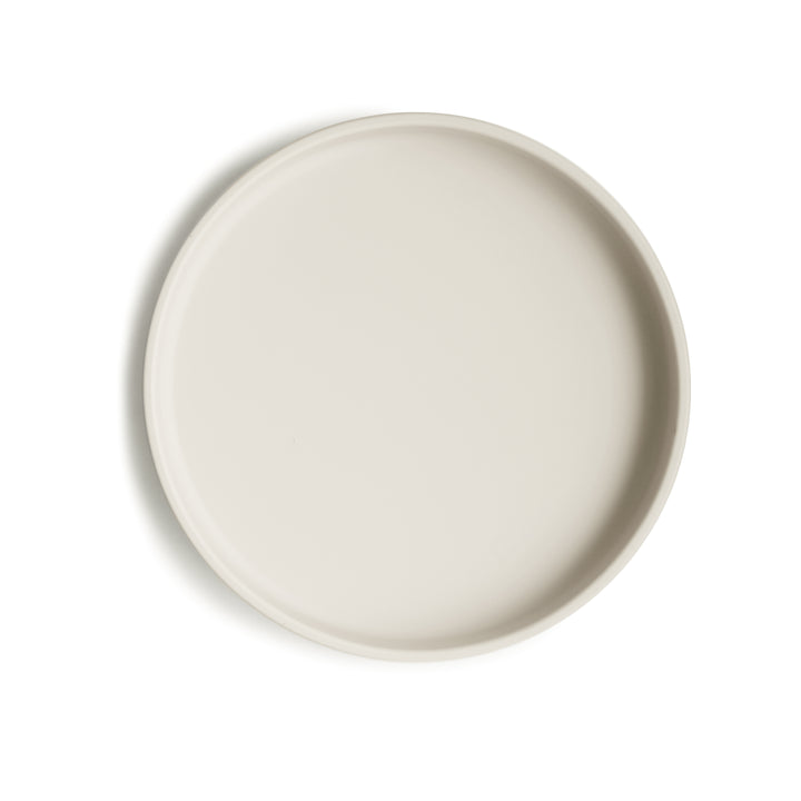 Classic Silicone Suction Plate Ivory