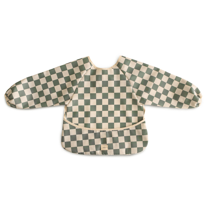 Long Sleeve Bib Olive Check