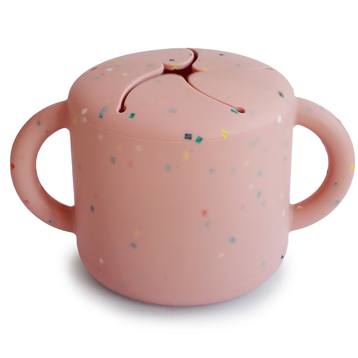 Snack Cup Powder Pink Confetti