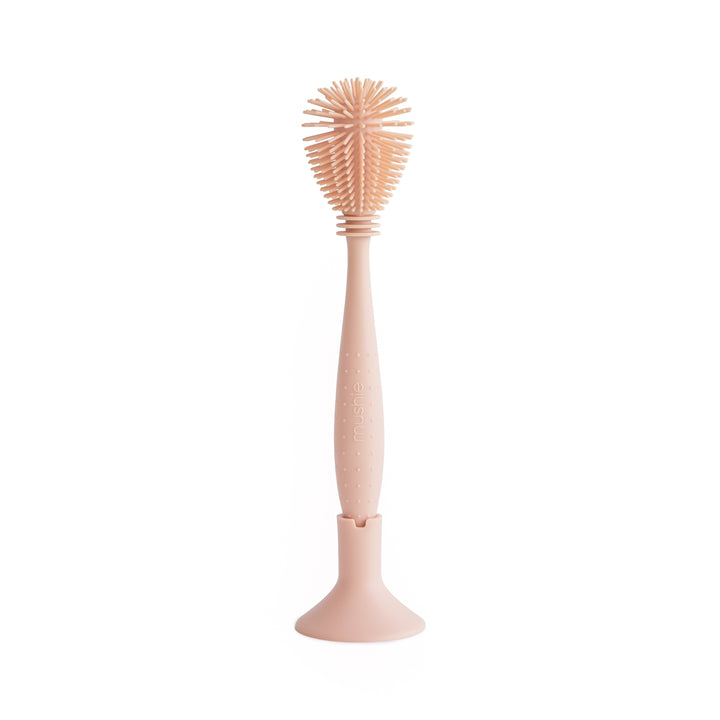 Silicone Baby Bottle Brush Blush