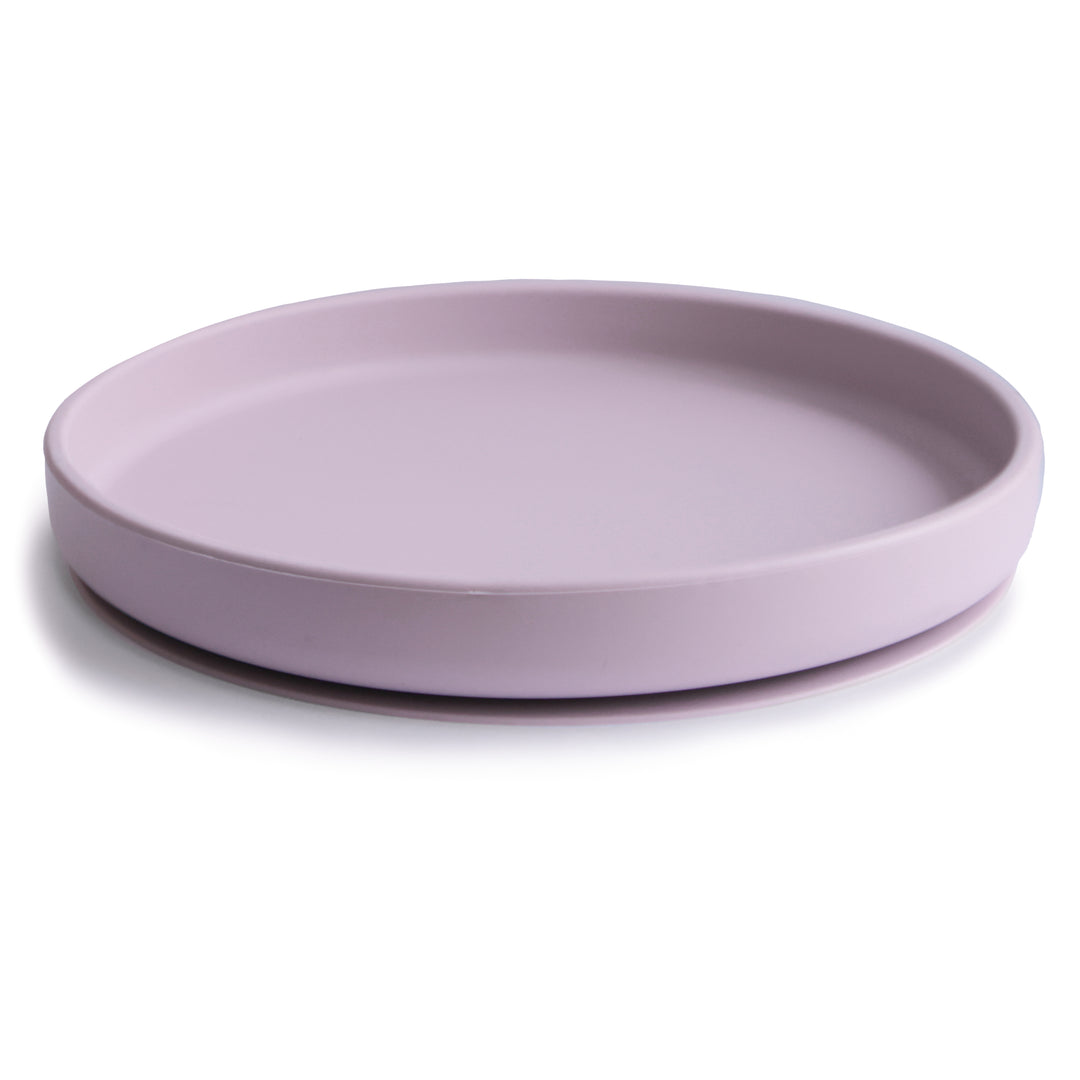 Classic Silicone Suction Plate Soft Liliac