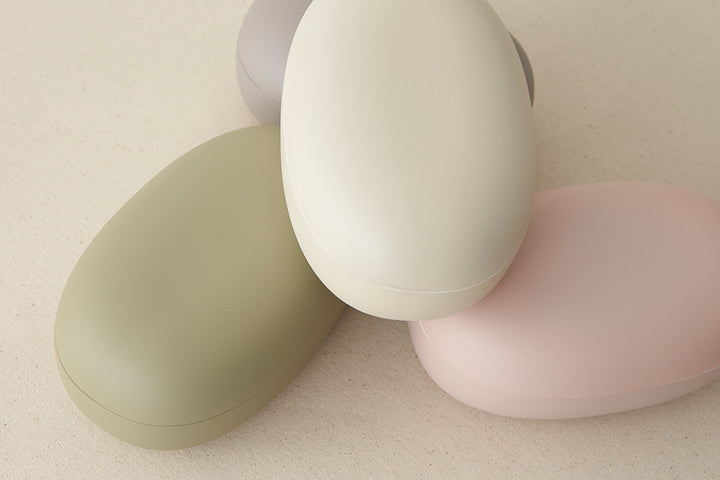 Bento Box Pebble White Eggshell