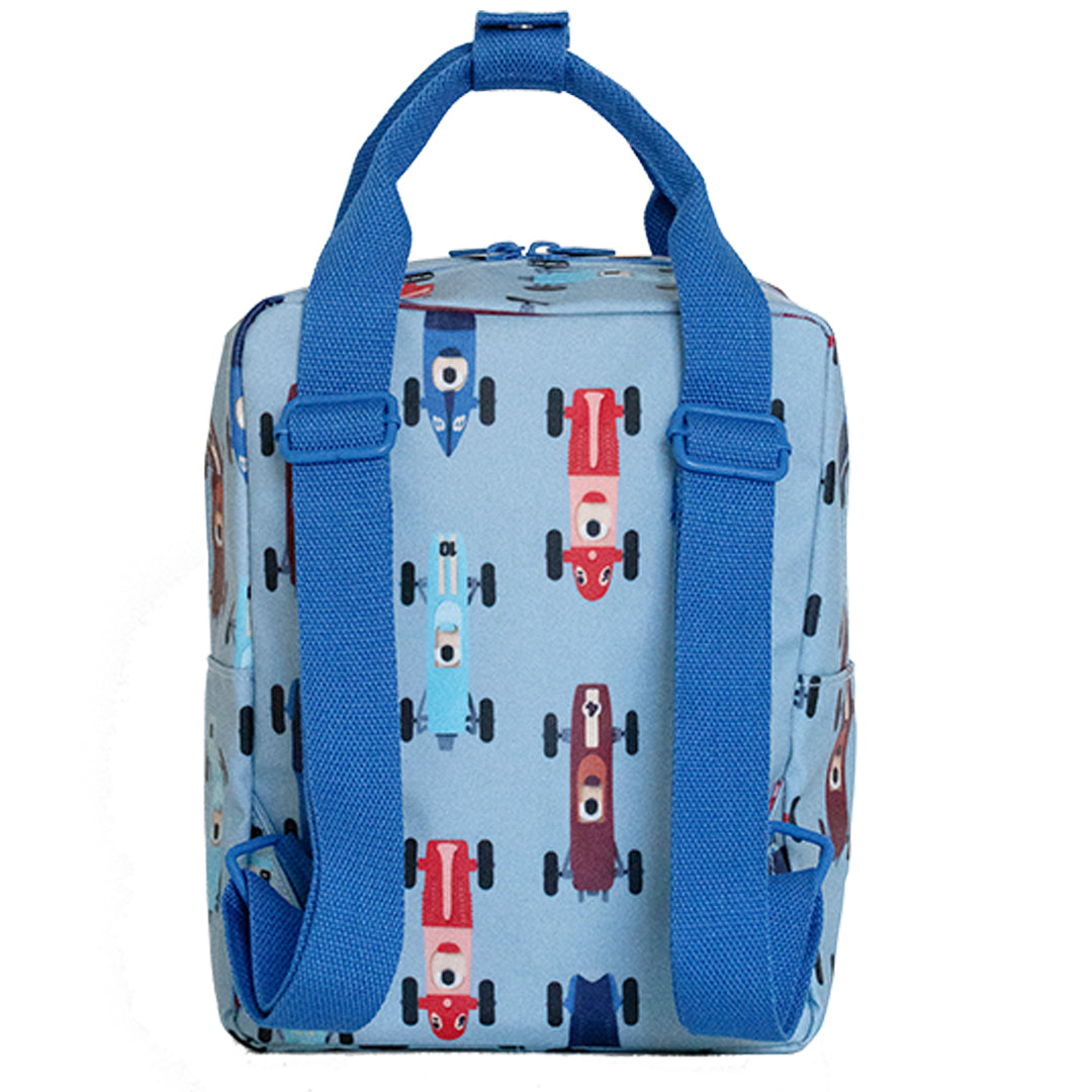 Studio Ditte by Rilla go Rilla | backpack small | race cars blue