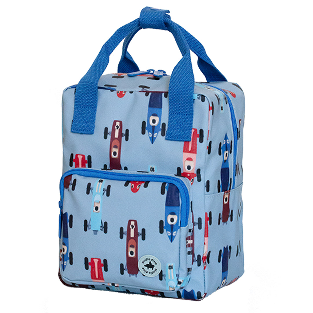 Studio Ditte by Rilla go Rilla | backpack small | race cars blue