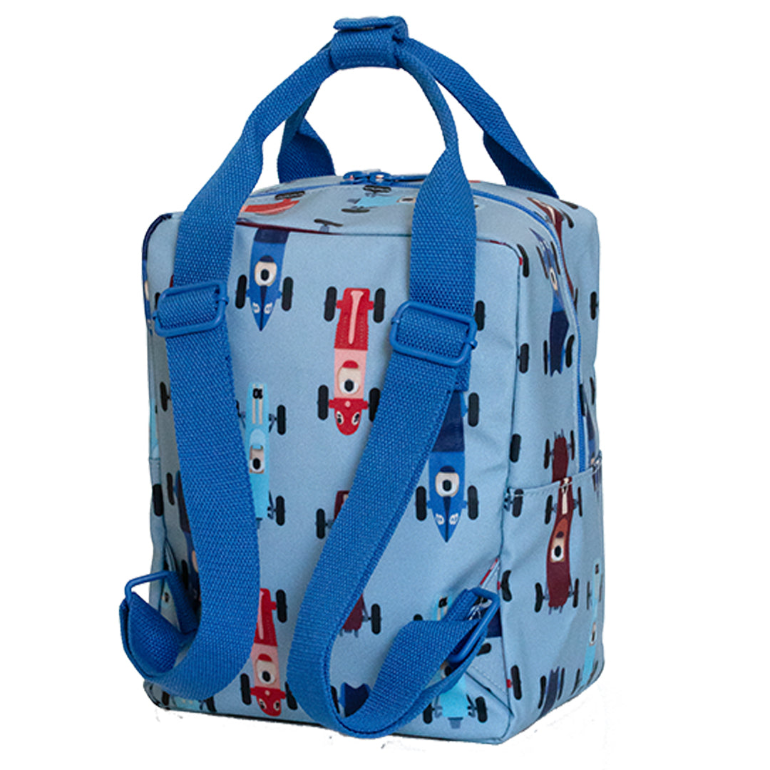 Studio Ditte by Rilla go Rilla | backpack small | race cars blue