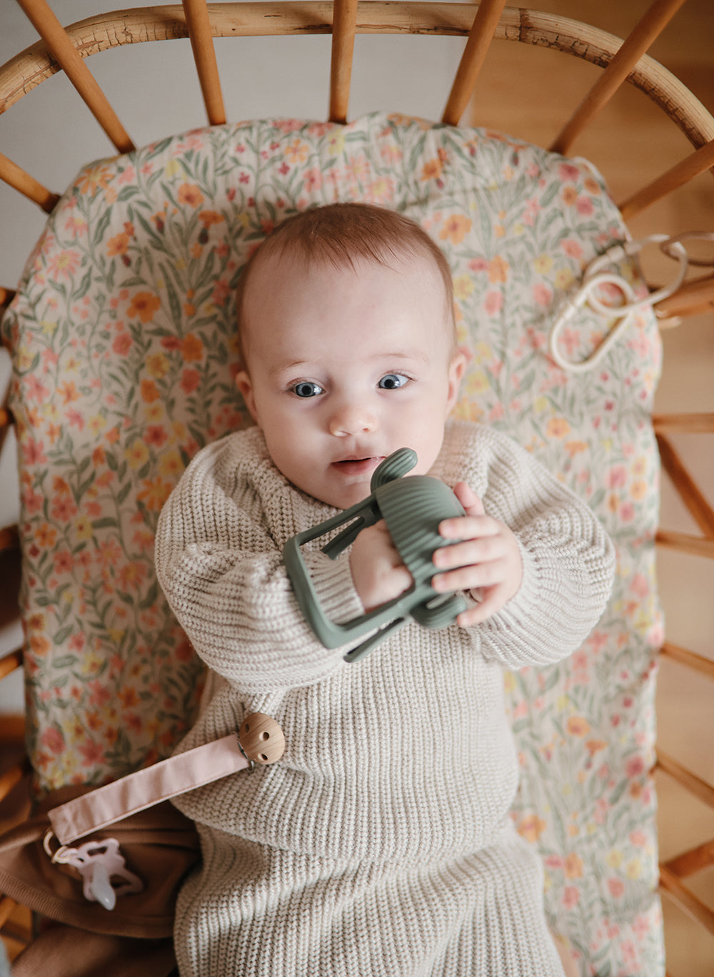 No-Drop Cactus Teether (Dried Thyme)