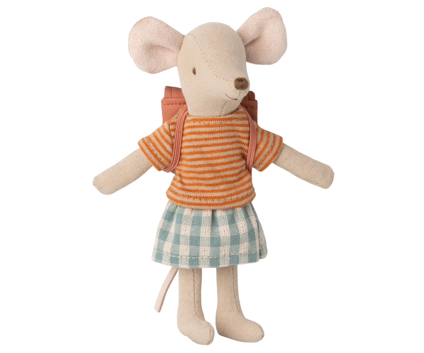 Clothes and bag, Big sister mouse - Old rose