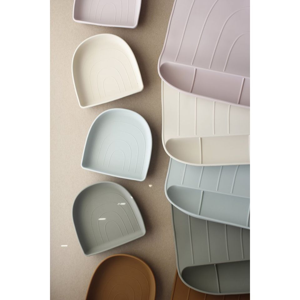 Rainbow Silicone Mat - Creme