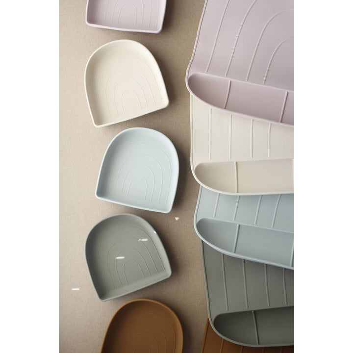 Rainbow Silicone Mat - Creme