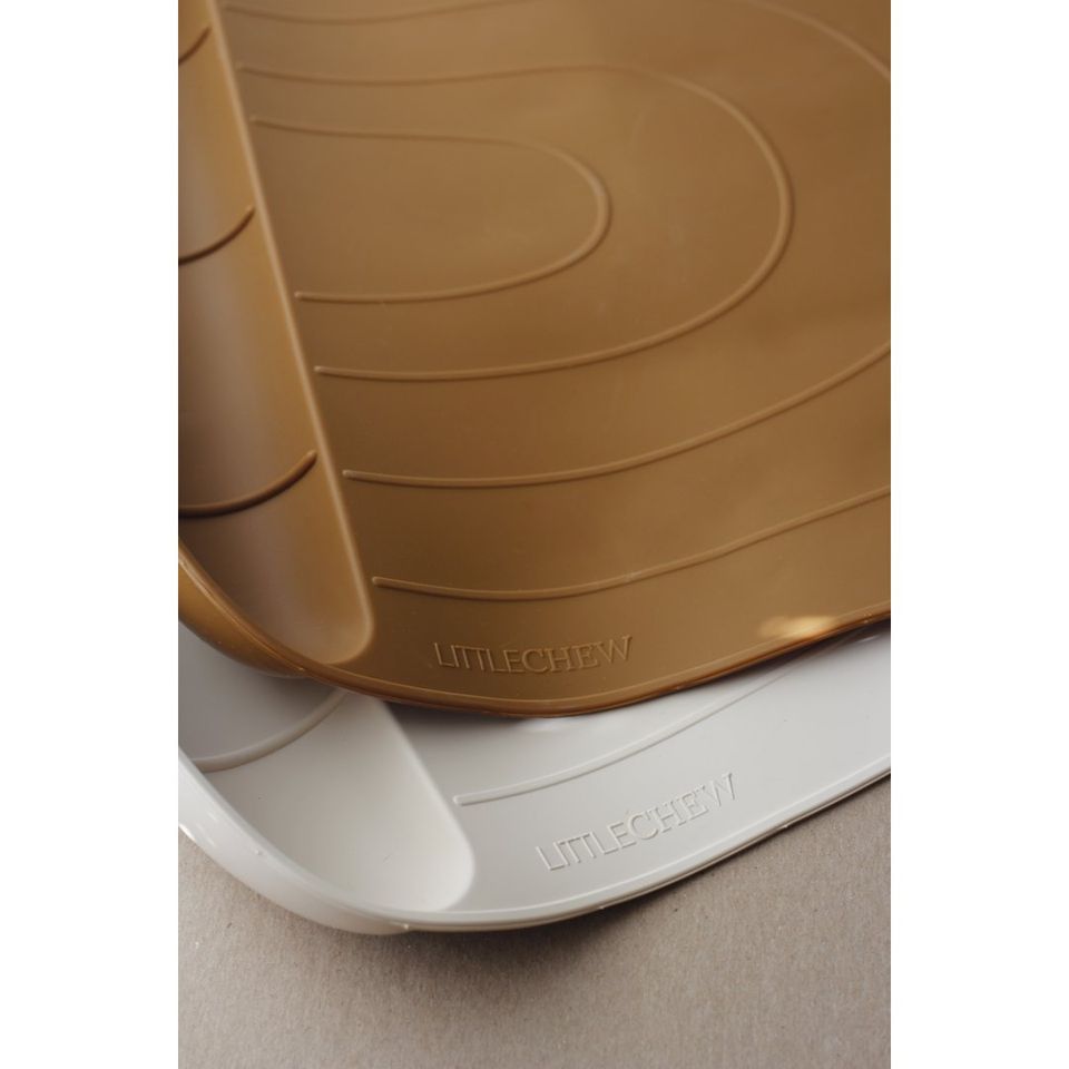 Rainbow Silicone Mat - Creme