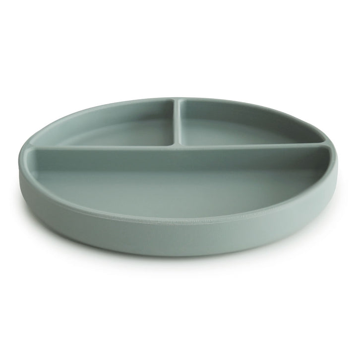 Silicone Suction Plate Cambridge Blue