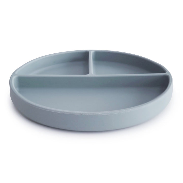 Silicone Suction Plate Powder Blue