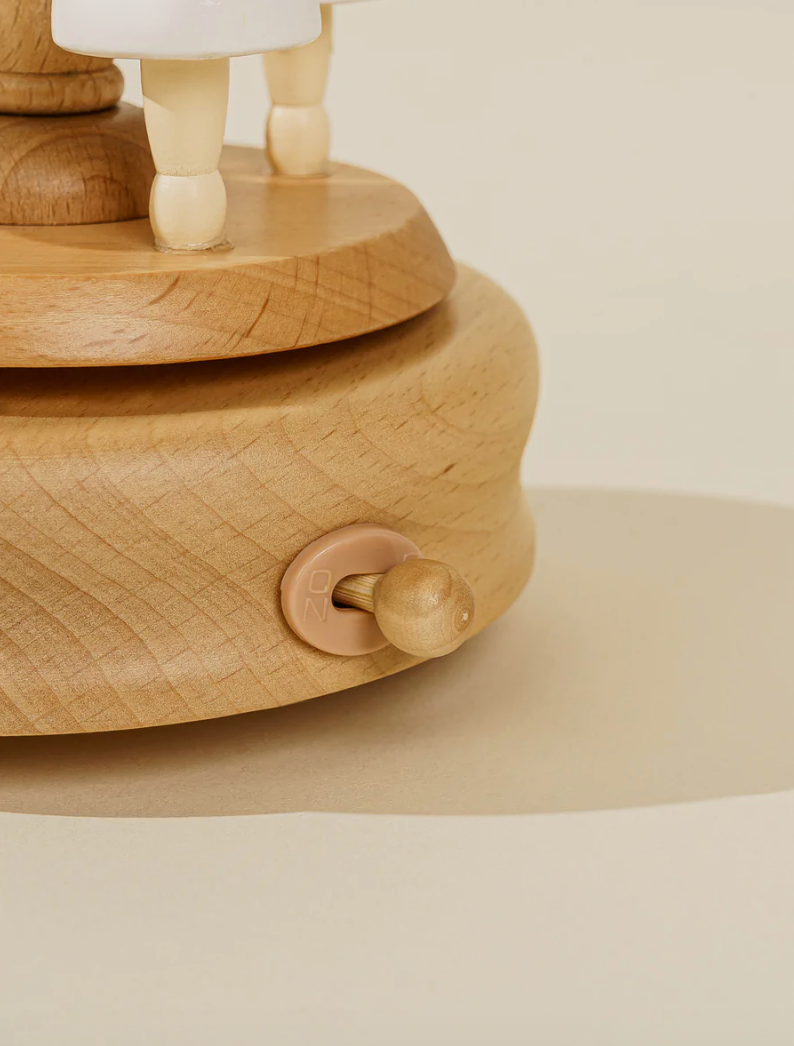 Wooden Music Box - Ballerinas