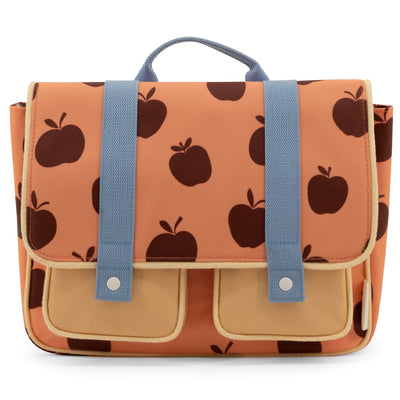 Sticky Lemon school bag | special edition apples // berry swirl + cherry red + sunny blue