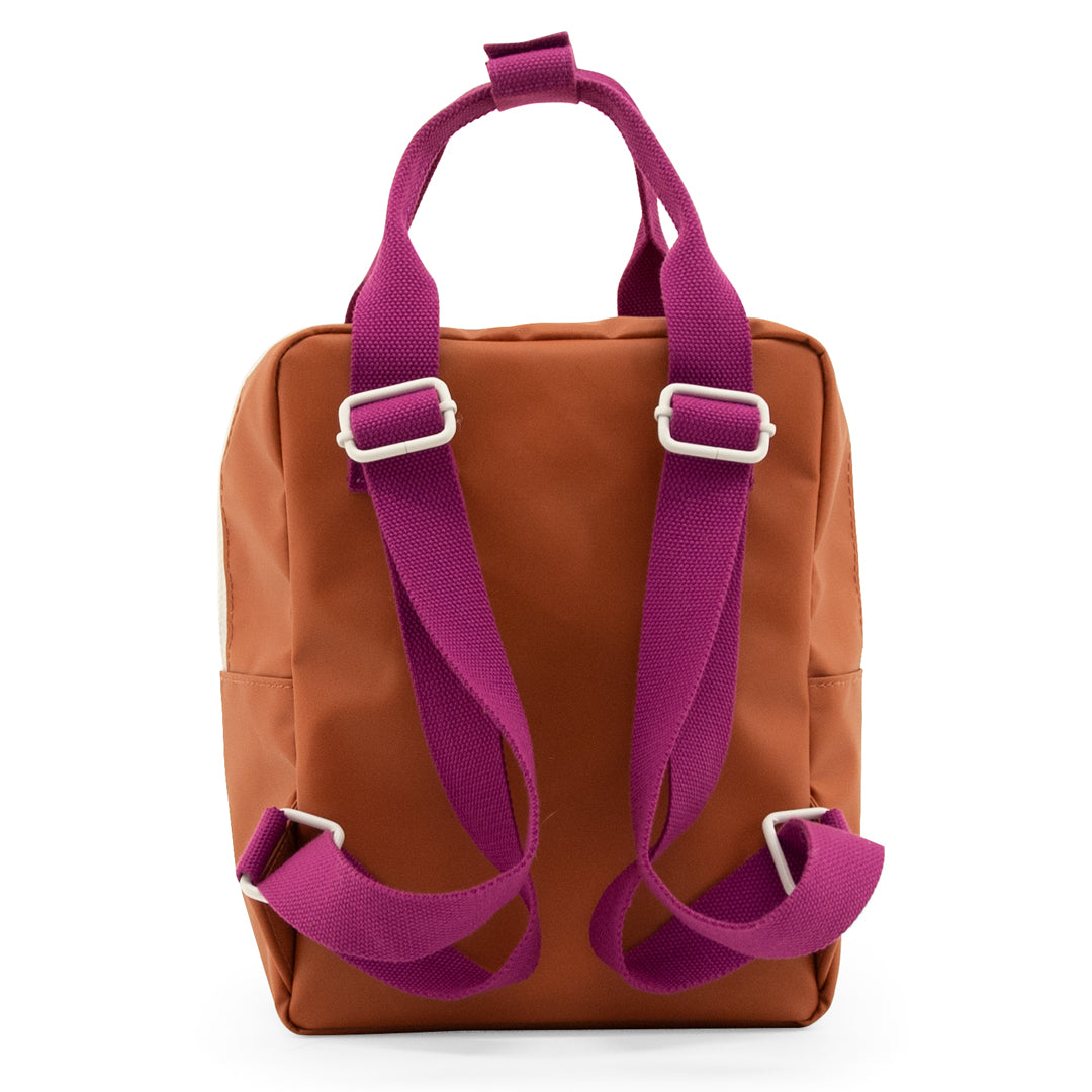 Sticky Lemon backpack small | a journey of tales | golden | jeronicus brown