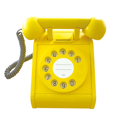 Retro Telephone Yellow